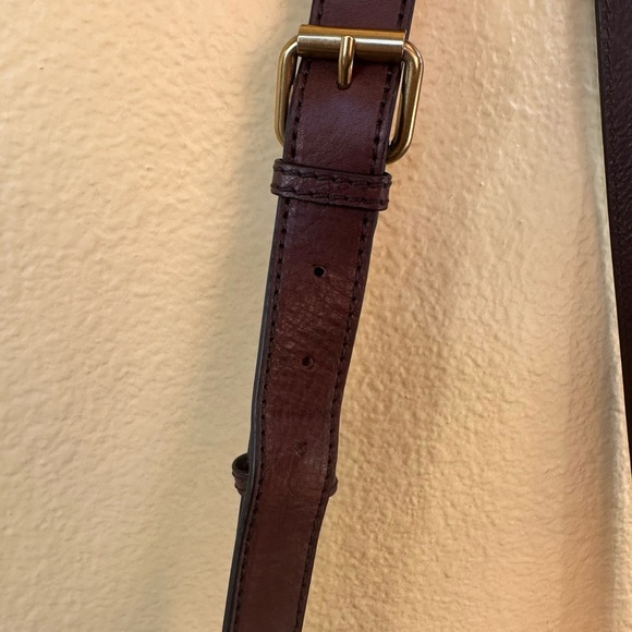Frye Chocolate Brown Small Messenger Cross Body Bag - Picture 11 of 16